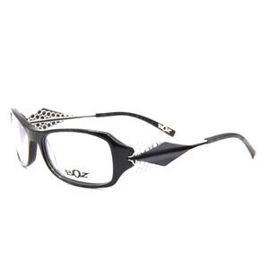 BOZ NUTS 0505 BLACK AUTHENTIC EYEGLASSES FRAME RX 54-15 FRANCE